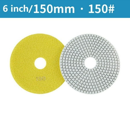 6 Inch 150mm Dry/wet Diamond Polishing Pads Flexible Grinding Discs For Granite 150#
6 Inch 150mm Dry/wet Diamond Polishing Pads Flexible Grinding Discs For Granite 150#