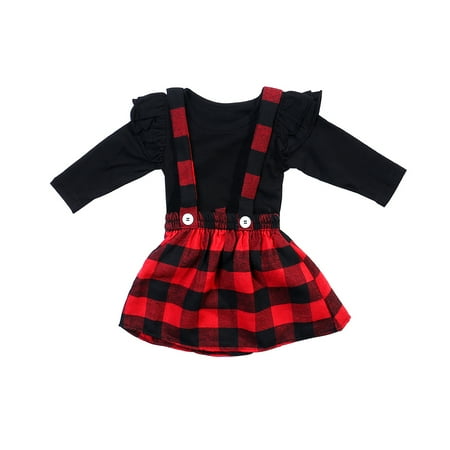 GXFC Toddler Baby Girls Kids Skirt Sets Linen T-Shirt Top+Ruffle Strap Suspender Dress Outfits Clothes
GXFC Toddler Baby Girls Kids Skirt Sets Linen T-Shirt Top+Ruffle Strap Suspender Dress Outfits Clothes