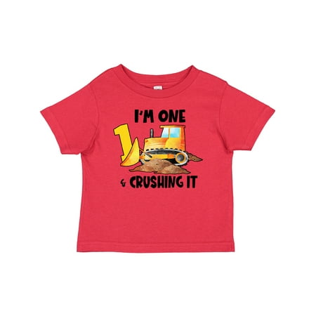 Inktastic I m 1 and Crushing It Construction 1st Birthday Gift Baby Boy or Baby Girl T-Shirt
Inktastic I m 1 and Crushing It Construction 1st Birthday Gift Baby Boy or Baby Girl T-Shirt