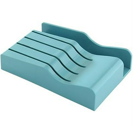 VeliToy Plastic Knife Block Holder Multifunctional Non-slip Knife Storage Organizer Tray For Kitchen(Blue)
VeliToy Plastic Knife Block Holder Multifunctional Non-slip Knife Storage Organizer Tray For Kitchen(Blue)