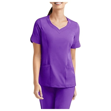 T Shirts For Women Trendy Fall Carer Ladies V-Neck Suit Set Solid Color Pocket Short-Sleeved And Suits & Sets Womens Tshirts Tops
T Shirts For Women Trendy Fall Carer Ladies V-Neck Suit Set Solid Color Pocket Short-Sleeved And Suits & Sets Womens Tshirts Tops