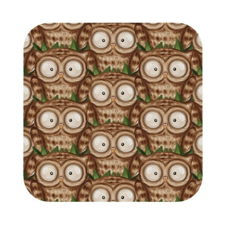 Qekee Beautiful Owl Print PU Leather Absorbent Coasters Leather Coasters Set for Cups Drinks 4 Coasters 6 Pcs for Coffee Bar Home Decor Square
Qekee Beautiful Owl Print PU Leather Absorbent Coasters Leather Coasters Set for Cups Drinks 4 Coasters 6 Pcs for Coffee Bar Home Decor Square
