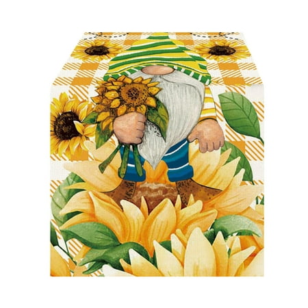 WOXINDA Tablecloth 108 Inches Long Summer Festival Cute Cotton Linen Table Flag Decoration Cloth Table Runners
WOXINDA Tablecloth 108 Inches Long Summer Festival Cute Cotton Linen Table Flag Decoration Cloth Table Runners