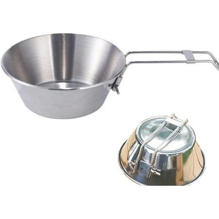 Ultralight Folding Bowl Tableware Camping Gear Portable Foldable Handle Tools Mixing Bowl Stockpot Food Container for Outdoor(silver)(1pcs)
Ultralight Folding Bowl Tableware Camping Gear Portable Foldable Handle Tools Mixing Bowl Stockpot Food Container for Outdoor(silver)(1pcs)