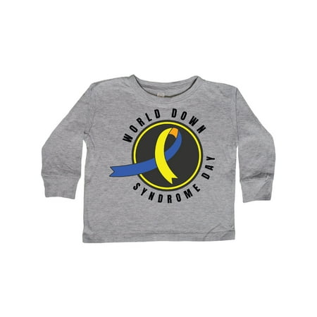 Inktastic World Down Syndrome Day with Yellow and Blue Ribbon Gift Toddler Boy or Toddler Girl Long Sleeve T-Shirt
Inktastic World Down Syndrome Day with Yellow and Blue Ribbon Gift Toddler Boy or Toddler Girl Long Sleeve T-Shirt
