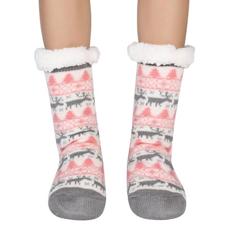 LELINTA Women Socks Fleece Lined Slipper Socks Floor Socks Winter Fuzzy Socks Non-slip Christmas Thick Cute Stocking Mid-Tube Sock Kids Boys Girls Home Bed Floor Slipper Socks (4 Color )
LELINTA Women Socks Fleece Lined Slipper Socks Floor Socks Winter Fuzzy Socks Non-slip Christmas Thick Cute Stocking Mid-Tube Sock Kids Boys Girls Home Bed Floor Slipper Socks (4 Color )