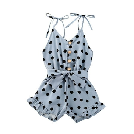 Farrubbyine8 Infant Baby Girls Rompers Sleeveless Button Jumpsuits Outfits
Farrubbyine8 Infant Baby Girls Rompers Sleeveless Button Jumpsuits Outfits
