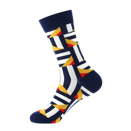 Geometric Print Socks For Mens Womens Socks Print Socks Gifts Cotton Long Funny Socks with Vertical Pinstripe for Men
Geometric Print Socks For Mens Womens Socks Print Socks Gifts Cotton Long Funny Socks with Vertical Pinstripe for Men