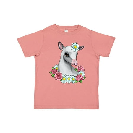 Inktastic Cute Goat with Roses and Daisies Gift Toddler Boy or Toddler Girl T-Shirt
Inktastic Cute Goat with Roses and Daisies Gift Toddler Boy or Toddler Girl T-Shirt