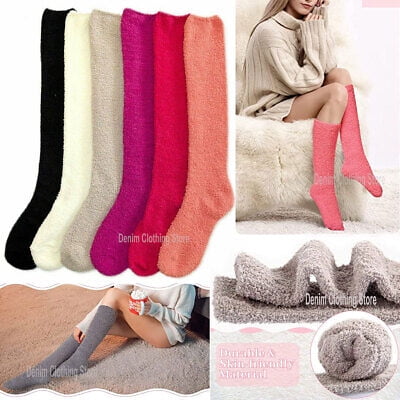 3-12 Women‘s Knee High Warm Winter Socks Fuzzy Cozy Slipper Long Fleece 9-11 Lot
3-12 Women‘s Knee High Warm Winter Socks Fuzzy Cozy Slipper Long Fleece 9-11 Lot