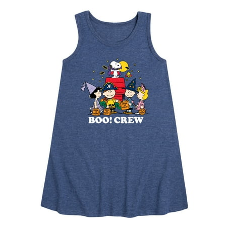 Peanuts - Boo Crew - Toddler and Youth Girls A-line Dress