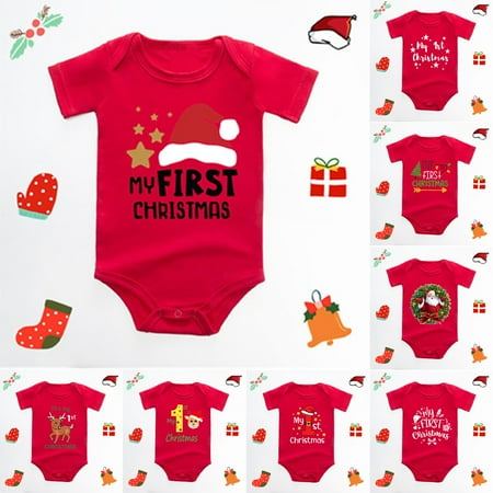 Waroomhouse Baby Romper Long Sleeves Round Collar Elk Printing Infant Newborn First Christmas Romper Festival Jumpsuit for Wedding
Waroomhouse Baby Romper Long Sleeves Round Collar Elk Printing Infant Newborn First Christmas Romper Festival Jumpsuit for Wedding