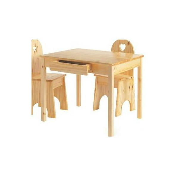 Little Colorado Rectangular Kid's Table (Unfinished)