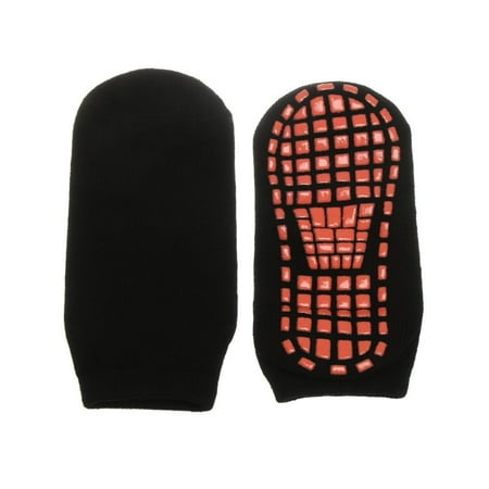 Boys Girls Trampoline Warm Plus Velvet Cotton Breathable Glue Point Early Education Socks Floor Socks Anti-slip Rubber BLACK S
Boys Girls Trampoline Warm Plus Velvet Cotton Breathable Glue Point Early Education Socks Floor Socks Anti-slip Rubber BLACK S