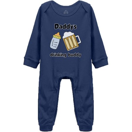 Daddy s Drinking Buddy Infant Toddler Climbing Bodysuit Long Sleeves s Jumpsuit
Daddy s Drinking Buddy Infant Toddler Climbing Bodysuit Long Sleeves s Jumpsuit