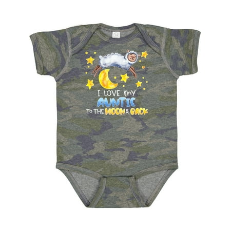Inktastic I Love My Auntie to the Moon and Back Cute Sheep Gift Baby Boy or Baby Girl Bodysuit
Inktastic I Love My Auntie to the Moon and Back Cute Sheep Gift Baby Boy or Baby Girl Bodysuit