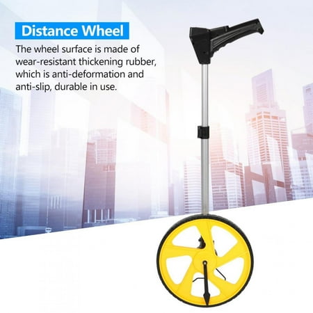 Mavis Laven Distance Wheel Foldable Distance Measuring Wheel For Read And Use