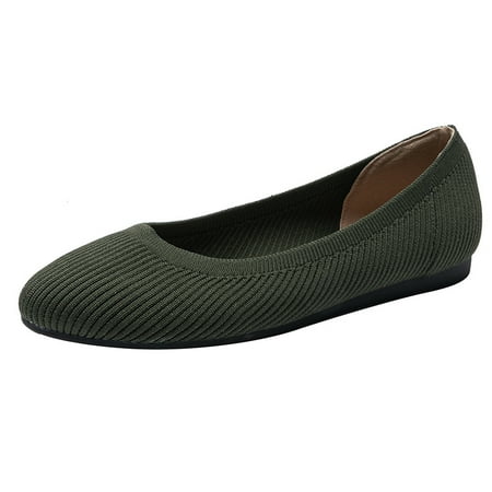 Women‘s Breathable Knit Flat Shoes Closed Toe Slip-on Comfy Casual Shoes Women‘s Solid Color Cozy Shoes
Women‘s Breathable Knit Flat Shoes Closed Toe Slip-on Comfy Casual Shoes Women‘s Solid Color Cozy Shoes