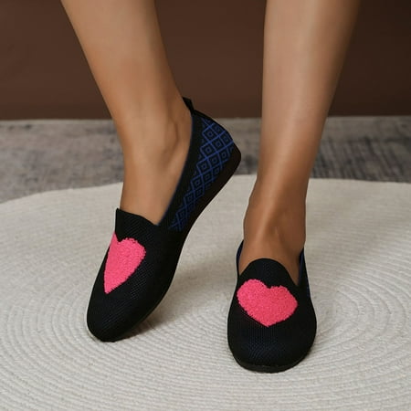 Women Summer Shoes Tawop Black Flats Round Toe Fashion Ladies Breathable Shoes 39(Us:7)
Women Summer Shoes Tawop Black Flats Round Toe Fashion Ladies Breathable Shoes 39(Us:7)