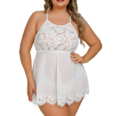 Sngxgn Women Lingerie Lace Chemise Eyelash Wedding Brial Lingerie Nightgowns For Women Soft Cotton White 4XL
Sngxgn Women Lingerie Lace Chemise Eyelash Wedding Brial Lingerie Nightgowns For Women Soft Cotton White 4XL
