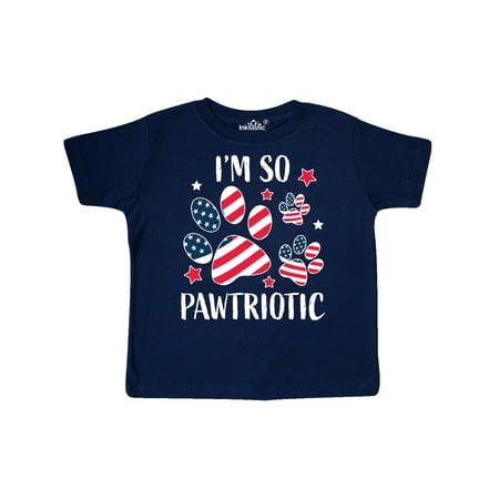 Inktastic Im so Pawtriotic with American Flag Paw Prints Gift Toddler Boy or Toddler Girl T-Shirt
Inktastic Im so Pawtriotic with American Flag Paw Prints Gift Toddler Boy or Toddler Girl T-Shirt