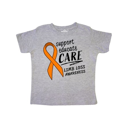 Inktastic Support Educate Care Limb Loss Awareness- Orange Ribbon Gift Toddler Boy or Toddler Girl T-Shirt
Inktastic Support Educate Care Limb Loss Awareness- Orange Ribbon Gift Toddler Boy or Toddler Girl T-Shirt