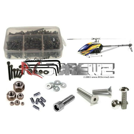 RCScrewZ Align 700E DFC Stainless Steel Screw Kit - alg017