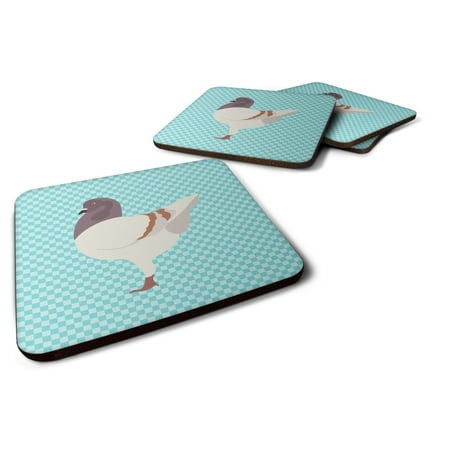 Carolines Treasures BB8123FC German Modena Pigeon Blue Check Foam Coaster Set of 4 3 1/2 x 3 1/2 multicolor
Carolines Treasures BB8123FC German Modena Pigeon Blue Check Foam Coaster Set of 4 3 1/2 x 3 1/2 multicolor