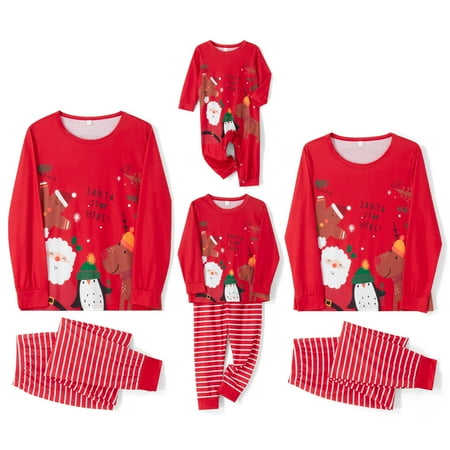 Sunisery Family Matching Christmas Pajamas Set Long Sleeve Elf Striped Print Tops Trousers Sleepwear Suit
Sunisery Family Matching Christmas Pajamas Set Long Sleeve Elf Striped Print Tops Trousers Sleepwear Suit