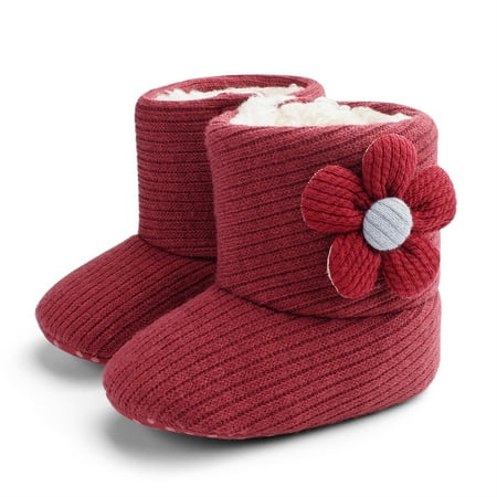 Baby Infant Boots Shoes Soft Anti-slip Sole Warm Winter Cozy Fleece Booties for Boys Girls(0-18 Months)
Baby Infant Boots Shoes Soft Anti-slip Sole Warm Winter Cozy Fleece Booties for Boys Girls(0-18 Months)