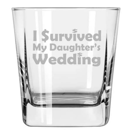 12 oz Square Base Rocks Whiskey Double Old Fashioned Glass I Survived My Daughter s Wedding Mother Father of Bride
12 oz Square Base Rocks Whiskey Double Old Fashioned Glass I Survived My Daughter s Wedding Mother Father of Bride