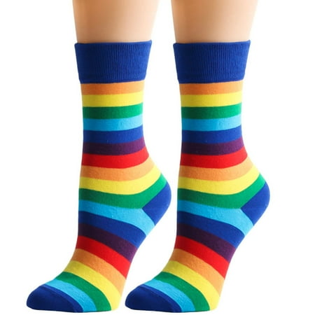 Pxiakgy socks for women Rainbow Socks Tube Socks Casual Men s And Women s Socks Colorful Rainbow Color Striped Socks Blue + One size
Pxiakgy socks for women Rainbow Socks Tube Socks Casual Men s And Women s Socks Colorful Rainbow Color Striped Socks Blue + One size