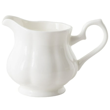 

Milk Pitcher Ceramic Creamer Jug Sauce Coffee Mini Cup Gravy Porcelain Boat Serving Bowl Pourer Syrup Small Handle Salad