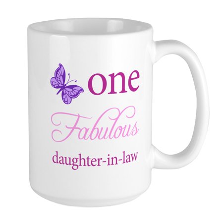 CafePress - One Fabulous Daughter In Law Large Mug - 15 oz Ceramic Large Mug
CafePress - One Fabulous Daughter In Law Large Mug - 15 oz Ceramic Large Mug