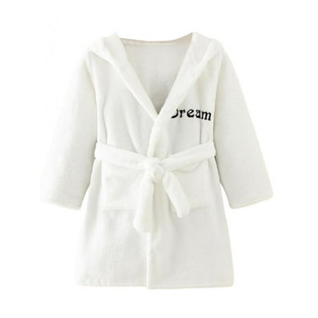 HOTWINTER Toddler Unisex Baby Robe Hooded Fleece Bathrobe and Towel for Kids 1-6 Years
HOTWINTER Toddler Unisex Baby Robe Hooded Fleece Bathrobe and Towel for Kids 1-6 Years