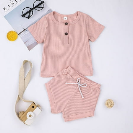 pop seller Girls Summer Short Sleeve T-shirt Shorts Suit Solid Color Two-Piece Set
pop seller Girls Summer Short Sleeve T-shirt Shorts Suit Solid Color Two-Piece Set