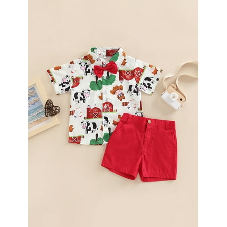 Kids Toddler Baby Boys Short Sleeve Button Down Shirt Shorts Suits 2T 3T 4T 5T 6T Outfits Summer Clothes Gentleman 2-Piece Set
Kids Toddler Baby Boys Short Sleeve Button Down Shirt Shorts Suits 2T 3T 4T 5T 6T Outfits Summer Clothes Gentleman 2-Piece Set