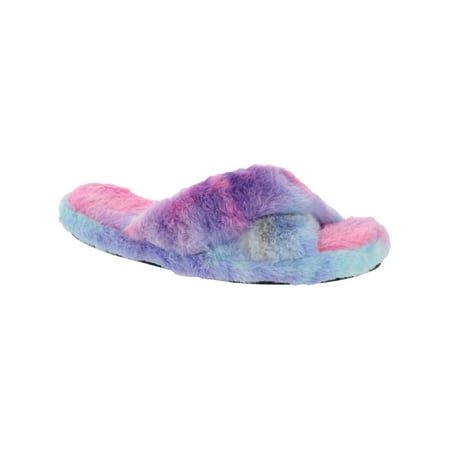 Bearpaw Womens Brielle Slip On Open Toe Slide Sandals