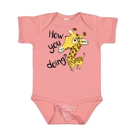 Inktastic How You Doing Funny Giraffe Gift Baby Boy or Baby Girl Bodysuit
Inktastic How You Doing Funny Giraffe Gift Baby Boy or Baby Girl Bodysuit