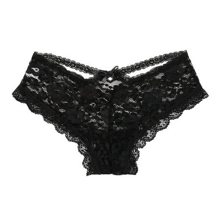 Lovskoo Fashion Lace Underwear Sexy Breathable Panties Women Underwear Lingerie Thongs Panties Ladies Hollow Out Underwear Black
Lovskoo Fashion Lace Underwear Sexy Breathable Panties Women Underwear Lingerie Thongs Panties Ladies Hollow Out Underwear Black