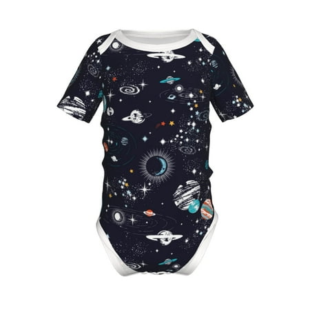 Adobk Galaxy2 Print Baby Climbing Clothes Jumpsuit Rompers Classic Rompers Child Short sleeve Bodysuits-6 Months
Adobk Galaxy2 Print Baby Climbing Clothes Jumpsuit Rompers Classic Rompers Child Short sleeve Bodysuits-6 Months