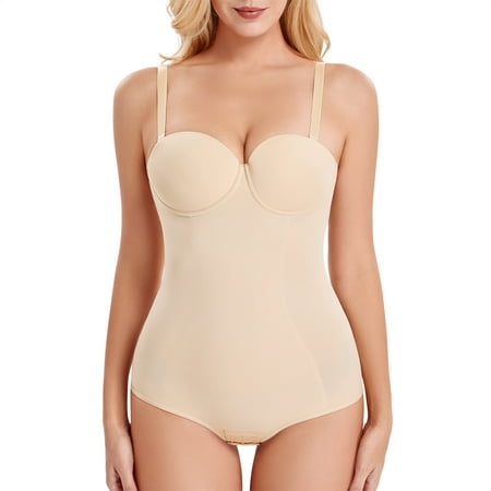 Molutan Women s Tummy Compression Shapewear Built in Bra Bodysuit Waist Trainer Body Shaper Jumpsuit
Molutan Women s Tummy Compression Shapewear Built in Bra Bodysuit Waist Trainer Body Shaper Jumpsuit