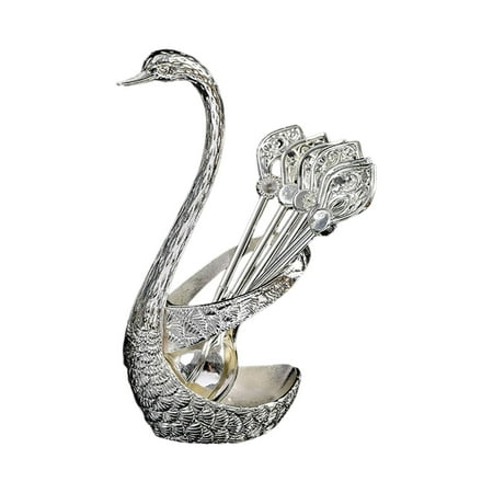 Portable Decorative Swan Base Holder Household Tableware for Stirring Coffee
Portable Decorative Swan Base Holder Household Tableware for Stirring Coffee