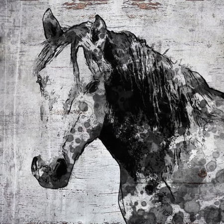 Marmont Hill "California Horse" by Irena Orlov Painting Print on Wrapped Canvas