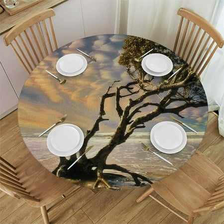 Orinice Beach Scenery Round Table Cover Stain Resistant Washable Indoor Outdoor Tablecloth Kitchen Dining Wedding Parties Picnic Farmhouse 100% Polyester Fiber 38-42
Orinice Beach Scenery Round Table Cover Stain Resistant Washable Indoor Outdoor Tablecloth Kitchen Dining Wedding Parties Picnic Farmhouse 100% Polyester Fiber 38-42