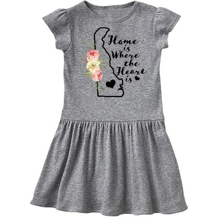 Inktastic Delaware Home is Where the Heart is with Watercolor Floral Gift Toddler Girl Dress
Inktastic Delaware Home is Where the Heart is with Watercolor Floral Gift Toddler Girl Dress