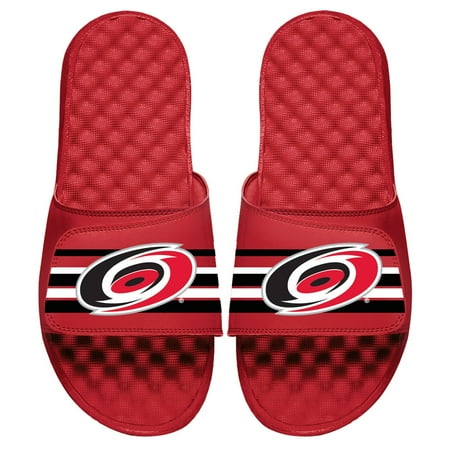 Men s ISlide Red Carolina Hurricanes Stripe Logo Slide Sandals
Men s ISlide Red Carolina Hurricanes Stripe Logo Slide Sandals
