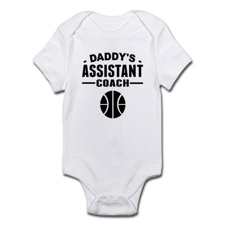 CafePress - Daddys Assistant Basketball Coach Body Suit - Baby Light Bodysuit
CafePress - Daddys Assistant Basketball Coach Body Suit - Baby Light Bodysuit