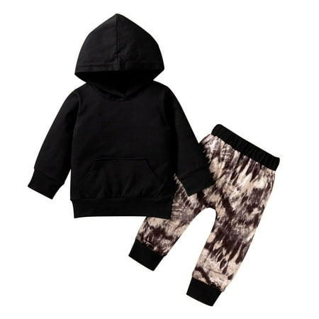 StylesILove Infant Baby Boys Girls Solid Long Sleeve Pullover Hoodie and Tie-dye Pants 2pcs Fall Winter Toddler Sweatsuit Outfit (Black 12 Months)
StylesILove Infant Baby Boys Girls Solid Long Sleeve Pullover Hoodie and Tie-dye Pants 2pcs Fall Winter Toddler Sweatsuit Outfit (Black 12 Months)