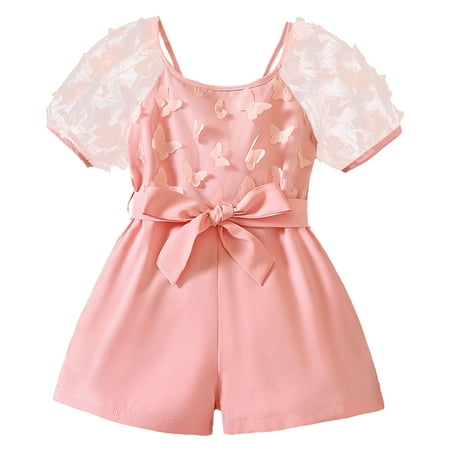 ZRBYWB Toddler Girls Romper Summer Short Sleeve Jumpsuit Mesh Butterflies Print Outwear For Kids Clothes Baby Clothing
ZRBYWB Toddler Girls Romper Summer Short Sleeve Jumpsuit Mesh Butterflies Print Outwear For Kids Clothes Baby Clothing